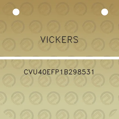 vickers-cvu40efp1b298531