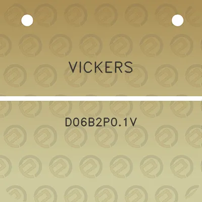 vickers-d06b2p01v