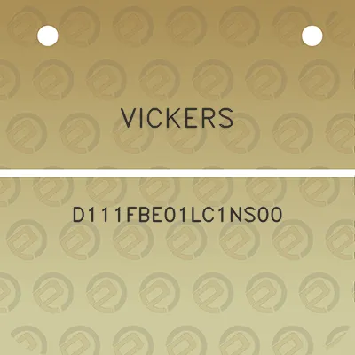 vickers-d111fbe01lc1ns00