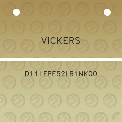 vickers-d111fpe52lb1nk00