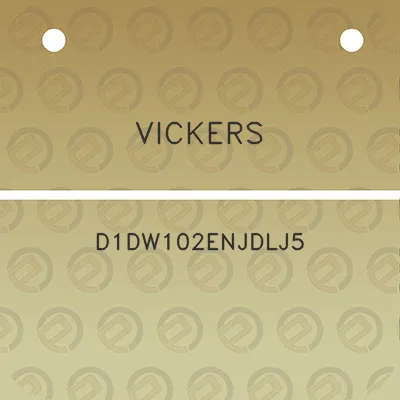 vickers-d1dw102enjdlj5