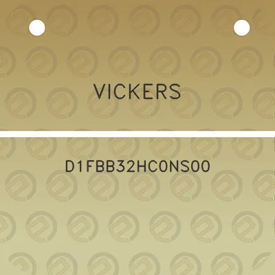 vickers-d1fbb32hc0ns00