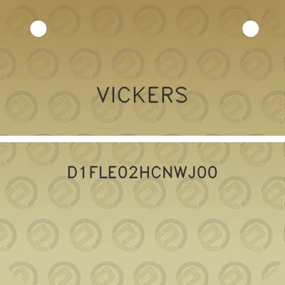 vickers-d1fle02hcnwj00