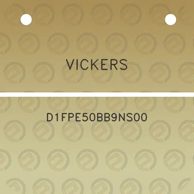 vickers-d1fpe50bb9ns00