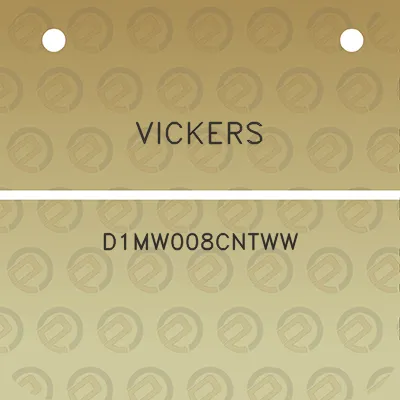 vickers-d1mw008cntww