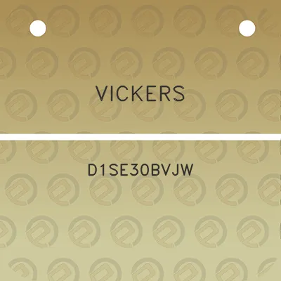 vickers-d1se30bvjw