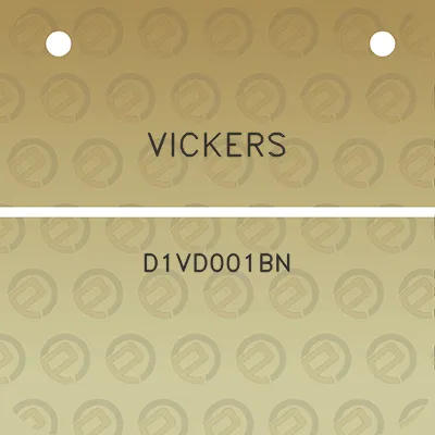 vickers-d1vd001bn