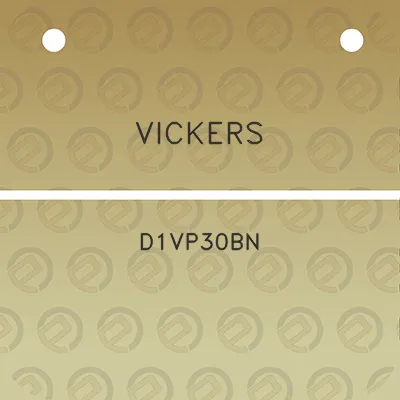 vickers-d1vp30bn