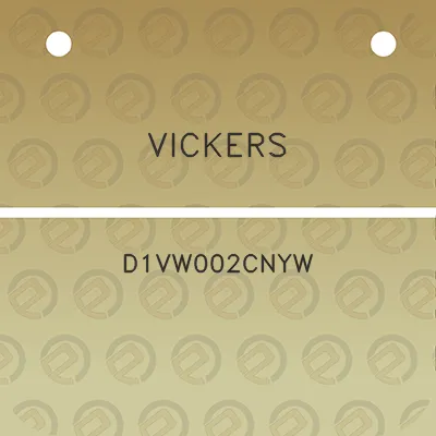 vickers-d1vw002cnyw