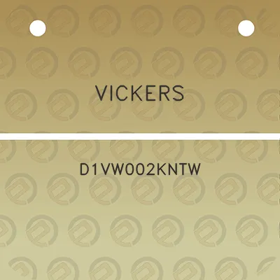 vickers-d1vw002kntw