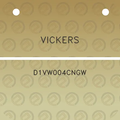 vickers-d1vw004cngw