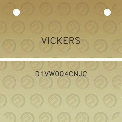 vickers-d1vw004cnjc