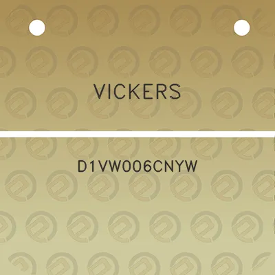 vickers-d1vw006cnyw