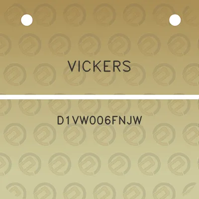 vickers-d1vw006fnjw