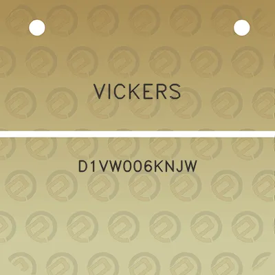 vickers-d1vw006knjw