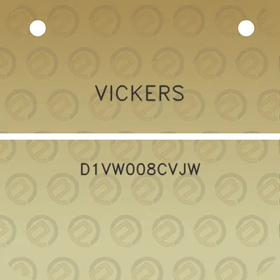 vickers-d1vw008cvjw