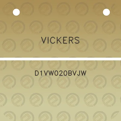 vickers-d1vw020bvjw