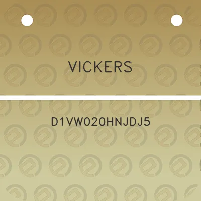 vickers-d1vw020hnjdj5