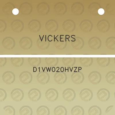 vickers-d1vw020hvzp