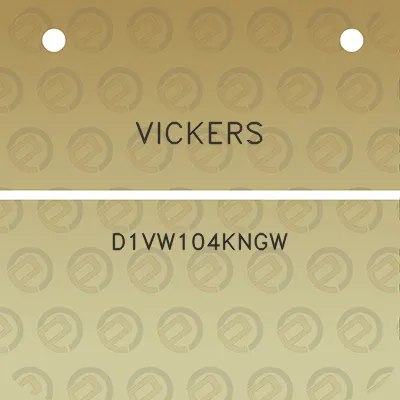 vickers-d1vw104kngw