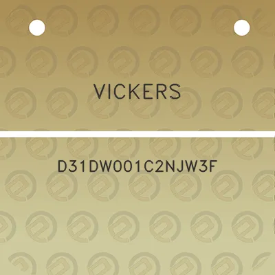 vickers-d31dw001c2njw3f