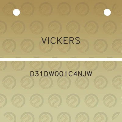 vickers-d31dw001c4njw