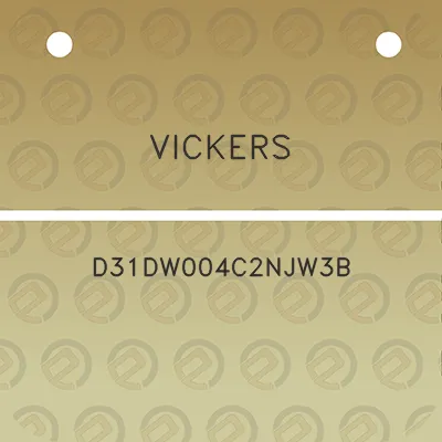 vickers-d31dw004c2njw3b