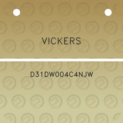 vickers-d31dw004c4njw