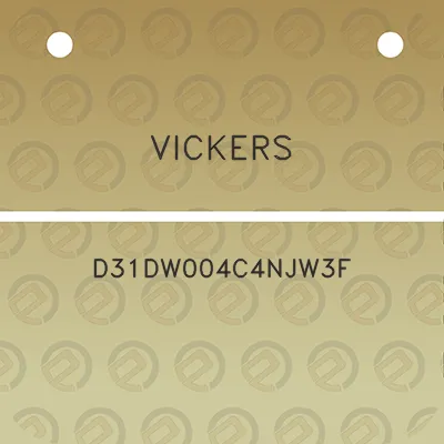 vickers-d31dw004c4njw3f