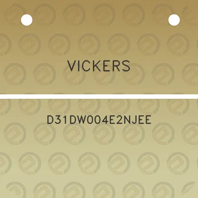 vickers-d31dw004e2njee