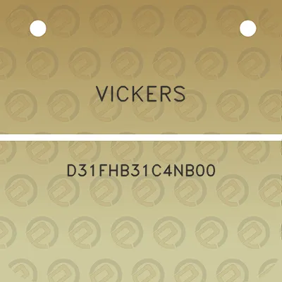 vickers-d31fhb31c4nb00