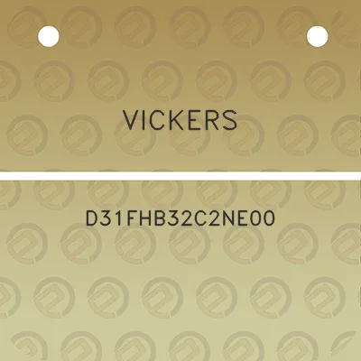 vickers-d31fhb32c2ne00