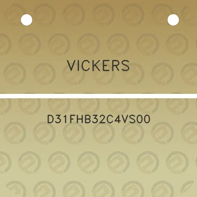 vickers-d31fhb32c4vs00