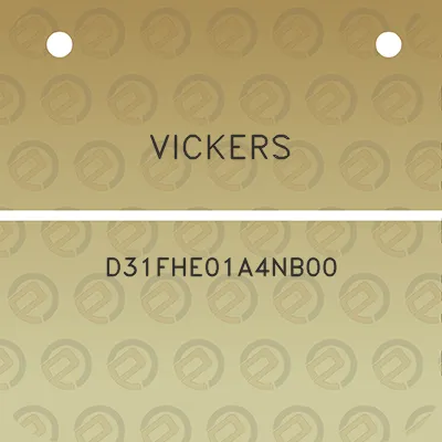 vickers-d31fhe01a4nb00