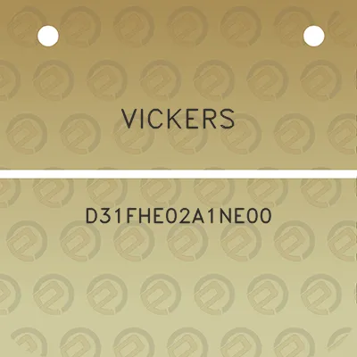 vickers-d31fhe02a1ne00