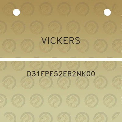 vickers-d31fpe52eb2nk00