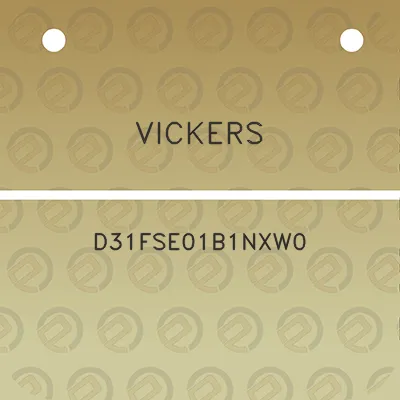 vickers-d31fse01b1nxw0