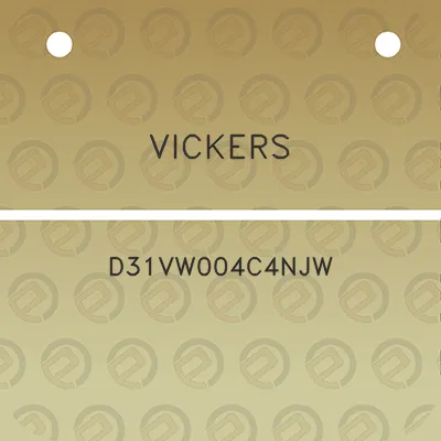 vickers-d31vw004c4njw