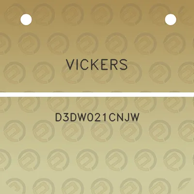 vickers-d3dw021cnjw