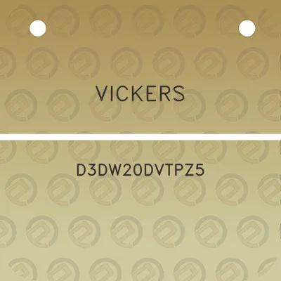 vickers-d3dw20dvtpz5