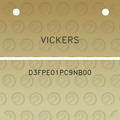 vickers-d3fpe01pc9nb00