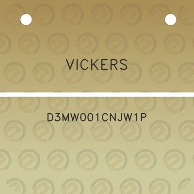 vickers-d3mw001cnjw1p