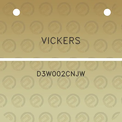 vickers-d3w002cnjw