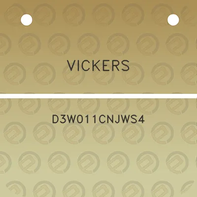 vickers-d3w011cnjws4