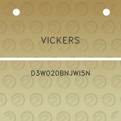 vickers-d3w020bnjwi5n