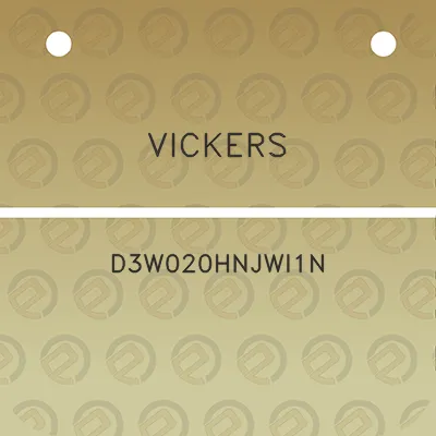 vickers-d3w020hnjwi1n