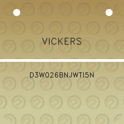 vickers-d3w026bnjwti5n