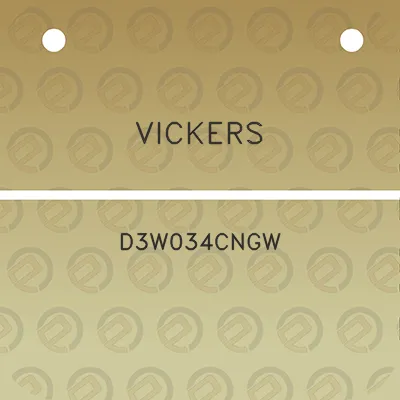 vickers-d3w034cngw