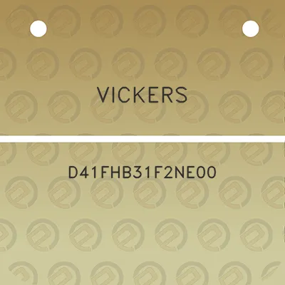 vickers-d41fhb31f2ne00