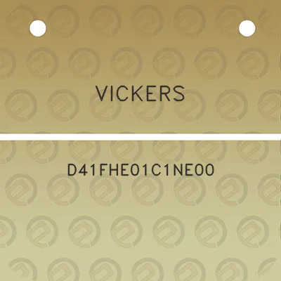 vickers-d41fhe01c1ne00